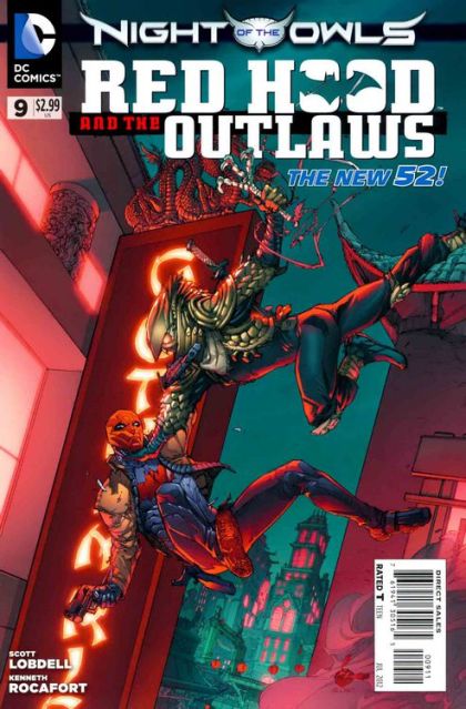 Red Hood and the Outlaws, Vol. 1 #9 Cover