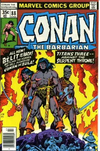 Conan the Barbarian, Vol. 1 #88 Cover