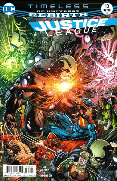 Justice League, Vol. 2 #18A (Regular Fernando Pasarin Cover) Cover