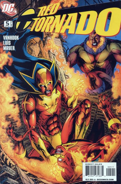 Red Tornado, Vol. 2 #5 Cover