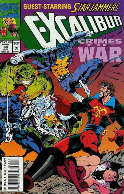 Excalibur, Vol. 1 #68A (Direct Edition) Cover