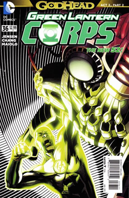 Green Lantern Corps, Vol. 2 #36A (Bernard Chang Regular) Cover