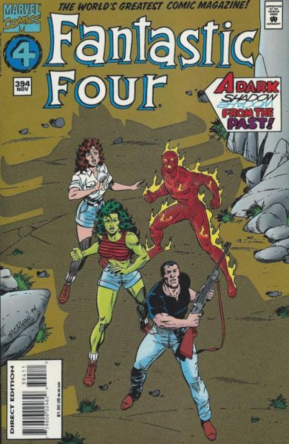 Fantastic Four, Vol. 1 #394A (Direct Edition - Regular Edition) Cover