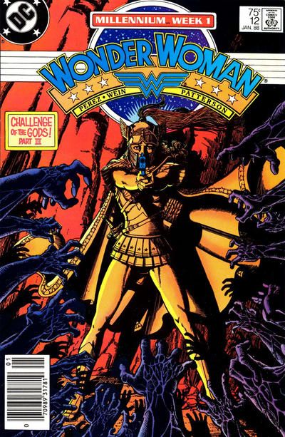 Wonder Woman, Vol. 2 #12B (Newsstand Edition) Cover