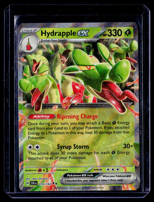 Hydrapple ex Holo Double Rare SV07: Stellar Crown 014/142 NM