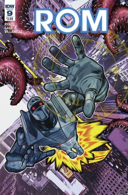 ROM (IDW Publishing) #9A (Tony Shasteen Regular Cover) Cover