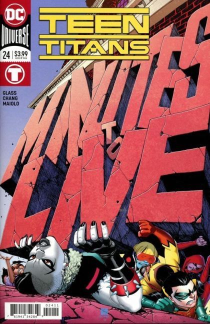 Teen Titans, Vol. 6 #24A (Regular Bernard Chang Cover) Cover