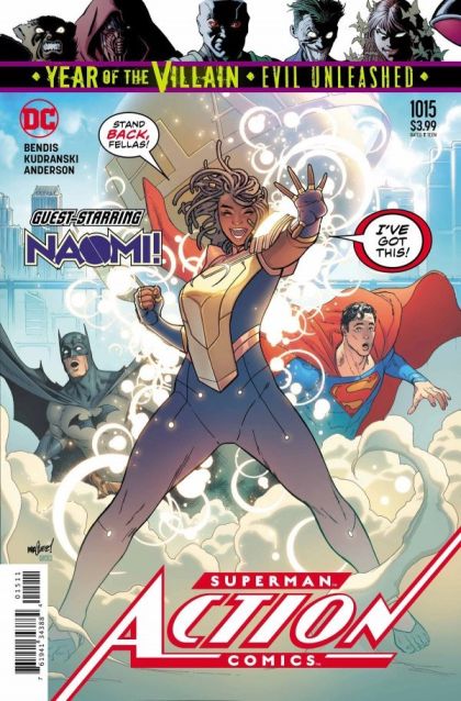 Action Comics, Vol. 3 #1015A (David Marquez Regular) Cover