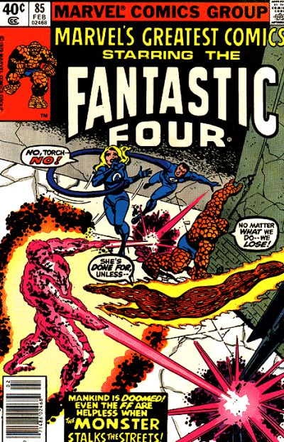 Marvel's Greatest Comics #85B (Newsstand Edition) Cover