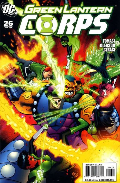 Green Lantern Corps, Vol. 1 #26 (Patrick Gleason Regular) Cover