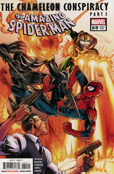 The Amazing Spider-Man, Vol. 5 #69A (Mark Bagley Regular) Cover