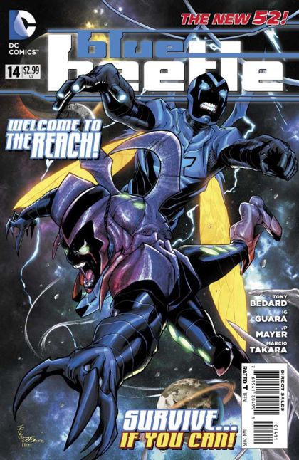 Blue Beetle, Vol. 9 #14 (Ig Guara-Barros Regular) Cover
