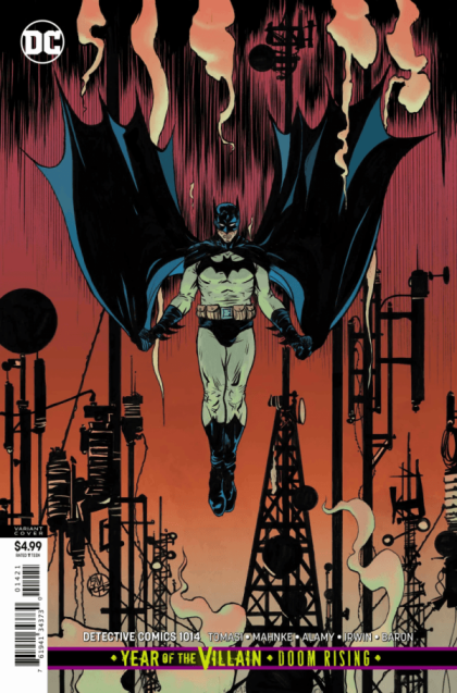 Detective Comics, Vol. 3 #1014B (Variant Paul Pope Card Stock Cover) Cover