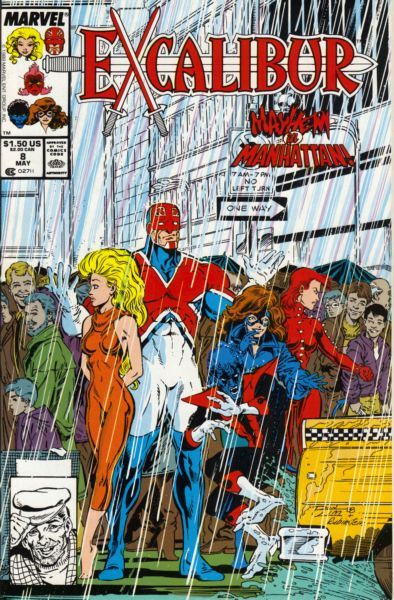 Excalibur, Vol. 1 #8A (Direct Edition) Cover