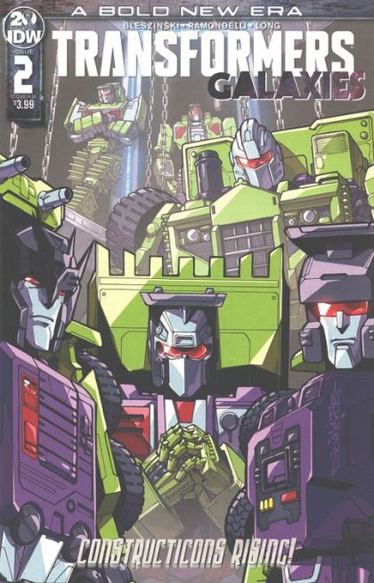 Transformers: Galaxies #2B (Alex Milne & Josh 'Bee' Perez Cover B) Cover