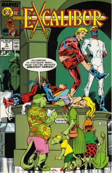 Excalibur, Vol. 1 #9A (Direct Edition) Cover