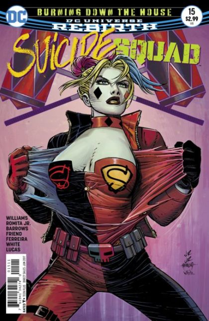 Suicide Squad, Vol. 4 #15A (Regular John Romita Jr & Richard Friend Cover) Cover