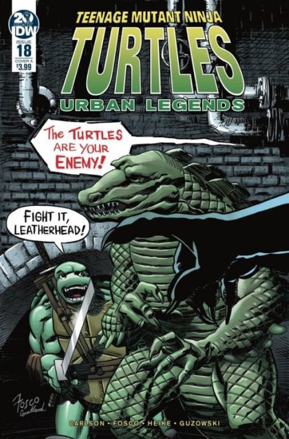 Teenage Mutant Ninja Turtles: Urban Legends #18A Cover