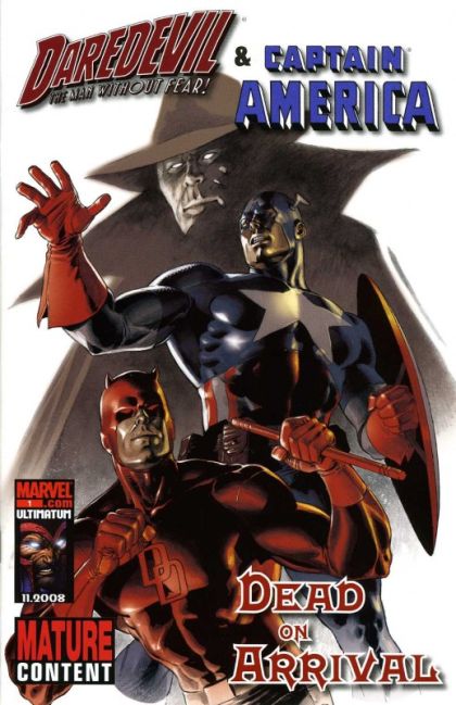 Daredevil & Captain America: Dead On Arrival #1 Cover