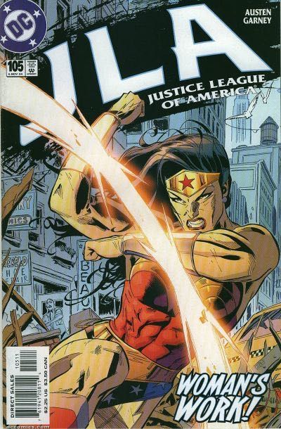 JLA #105A (Direct Edition) Cover
