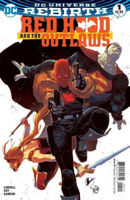 Red Hood and the Outlaws, Vol. 2 #1B Cover