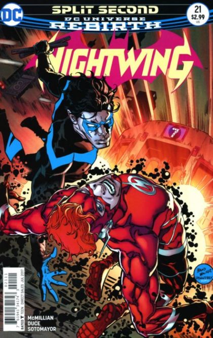 Nightwing, Vol. 4 #21A (Regular Brad Walker & Andrew Hennessy Cover) Cover