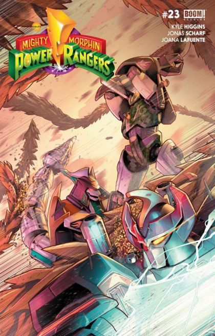Mighty Morphin Power Rangers, Vol. 1 (Boom! Studios) #23A (Jamal Campbell Regular) Cover