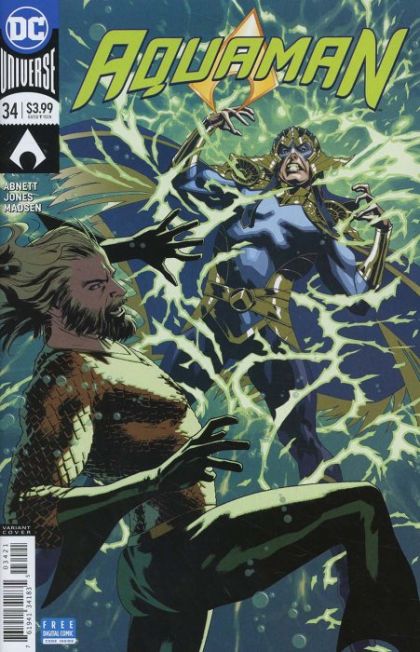 Aquaman, Vol. 8 #34B (Joshua Middleton Variant) Cover