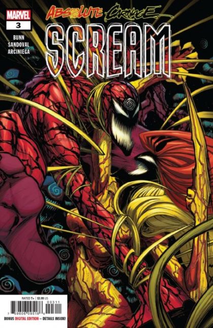 Absolute Carnage: Scream #3A (Regular Gerardo Sandoval Cover) Cover