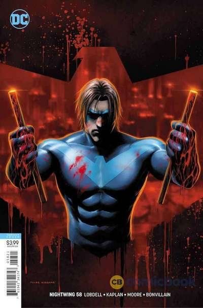 Nightwing, Vol. 4 #58B (Variant Tyler Kirkham Cover) Cover