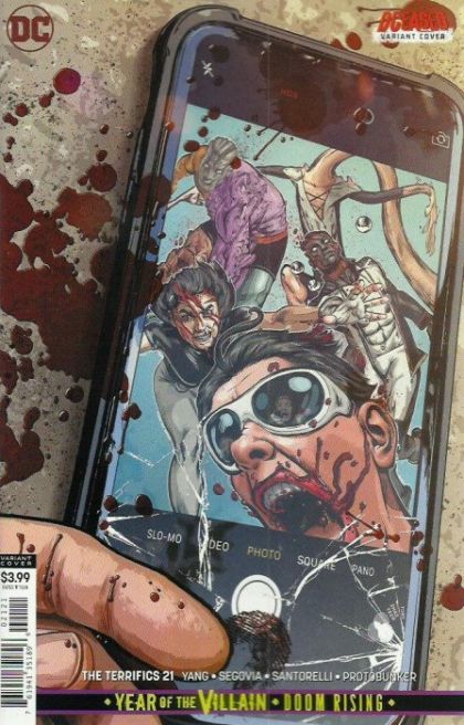 Terrifics #21B (Variant Tony Shasteen DCeased Cover) Cover