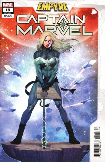 Captain Marvel, Vol. 11 #19B (Ariel Olivetti Variant) Cover