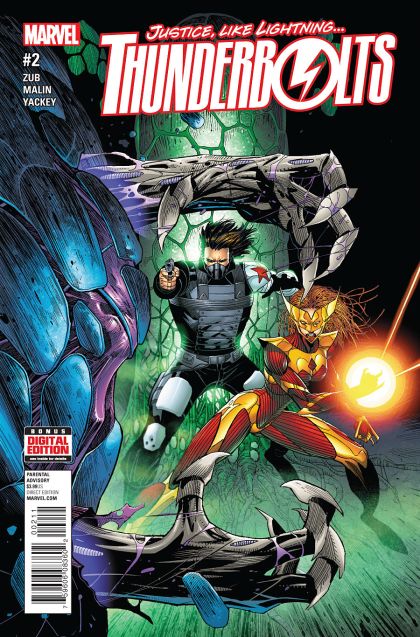 Thunderbolts, Vol. 3 #2A (Jon Malin Regular Cover) Cover