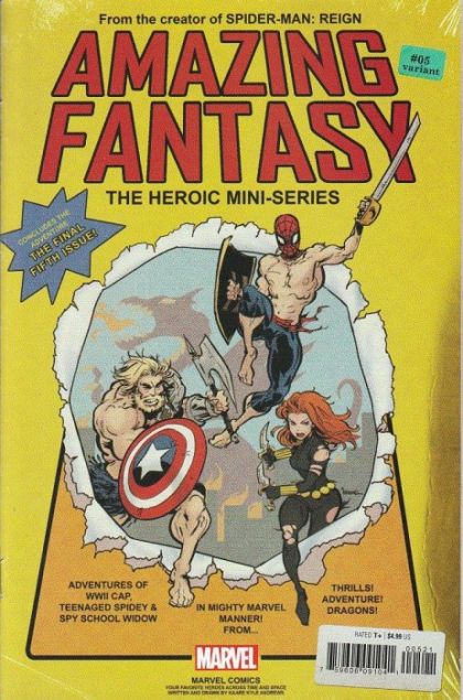 Amazing Fantasy, Vol. 3 #5B (Kaare Andrews Variant Cover) Cover