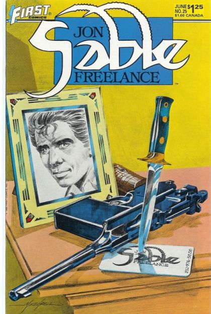 Jon Sable, Freelance #25 Cover