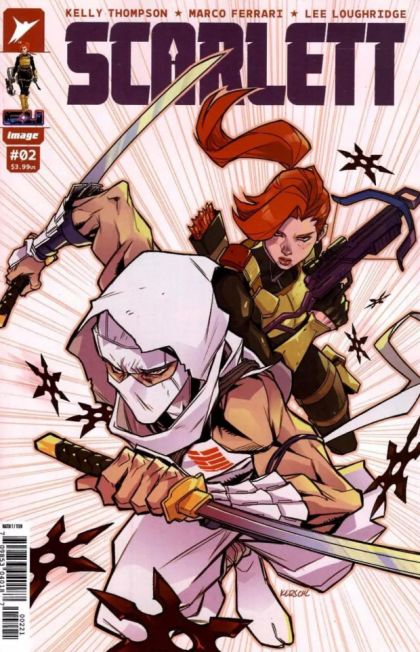 Scarlett (Image Comics) #2B (Karl Kerschl Variant) Cover