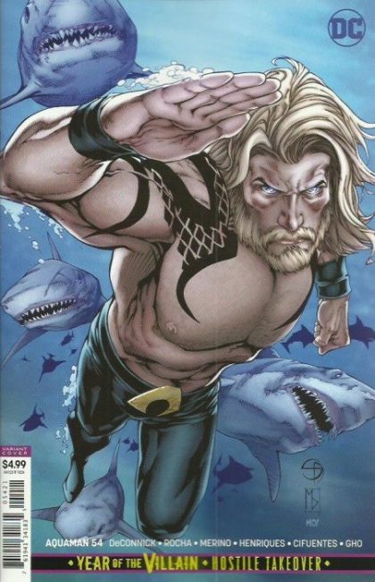 Aquaman, Vol. 8 #54B (Shane Davis & Michelle Delecki Variant) Cover