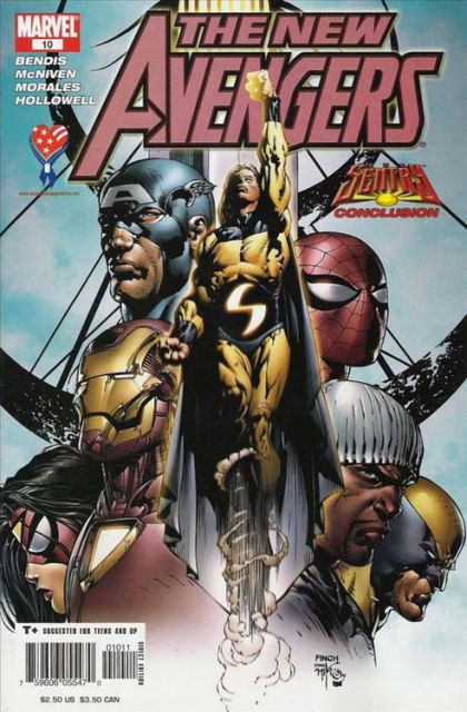 New Avengers, Vol. 1 #10A (David Finch Regular) Cover