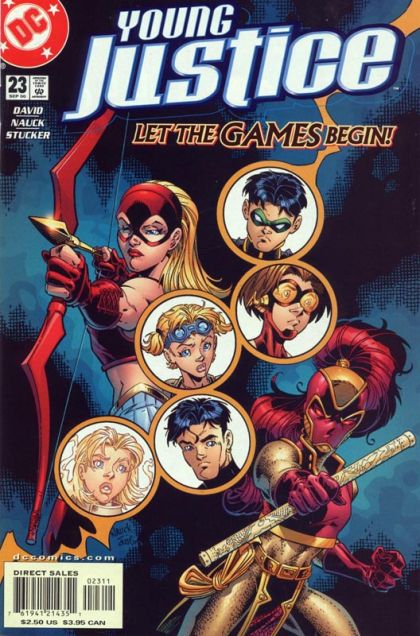 Young Justice, Vol. 1 #23 Cover
