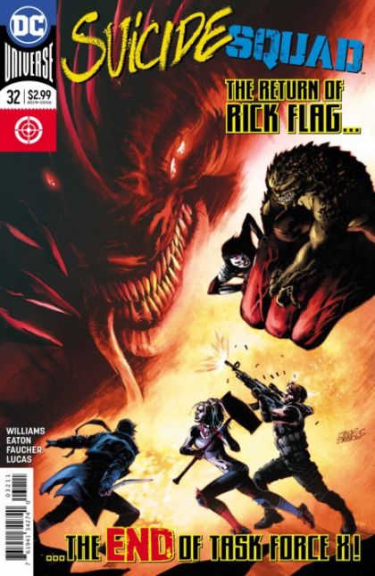 Suicide Squad, Vol. 4 #32A (Regular Tony S. Daniel, Danny Miki & Tomeu Morey Cover) Cover