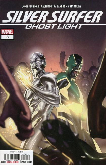 Silver Surfer: Ghost Light #3A (Taurin Clarke Regular) Cover