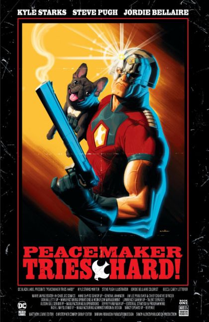 Peacemaker Tries Hard! #1C (Kris Anka Movie Poster Variant) Cover