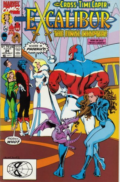 Excalibur, Vol. 1 #24A (Direct Edition) Cover