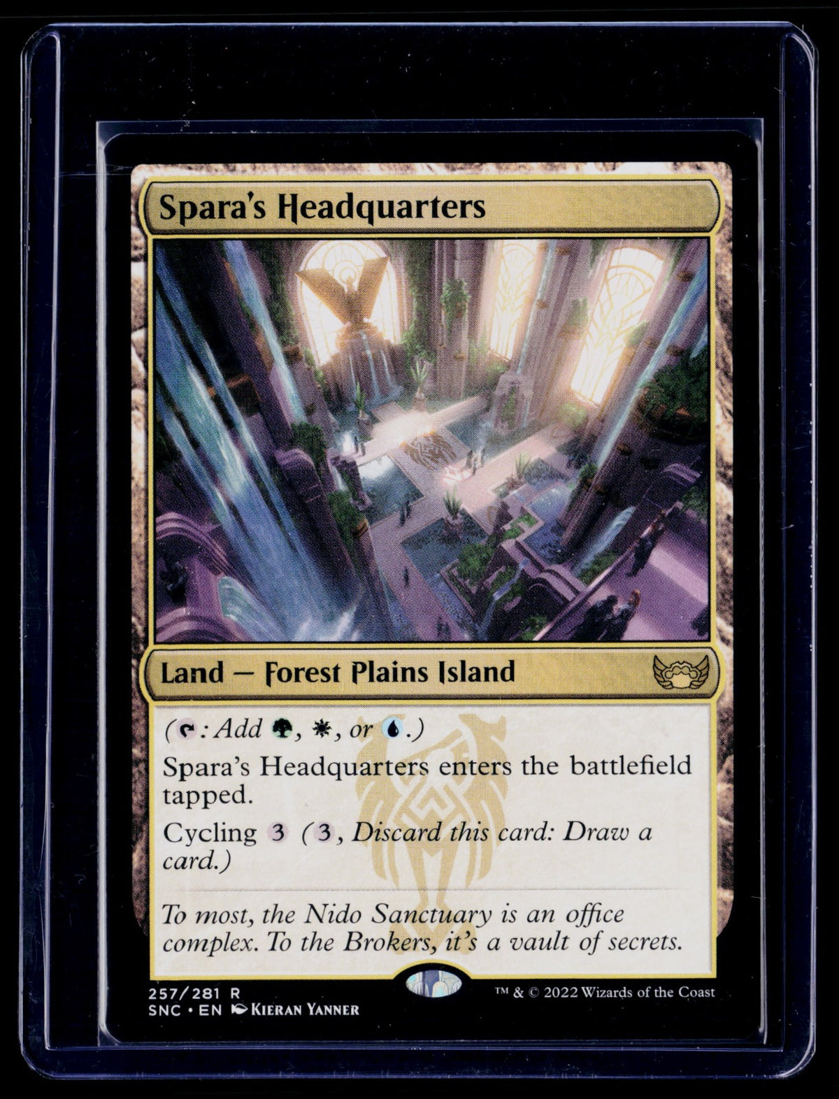 Spara's Headquarters R Streets of New Capenna 257 NM