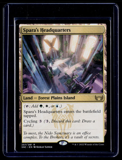 Spara's Headquarters R Streets of New Capenna 257 NM