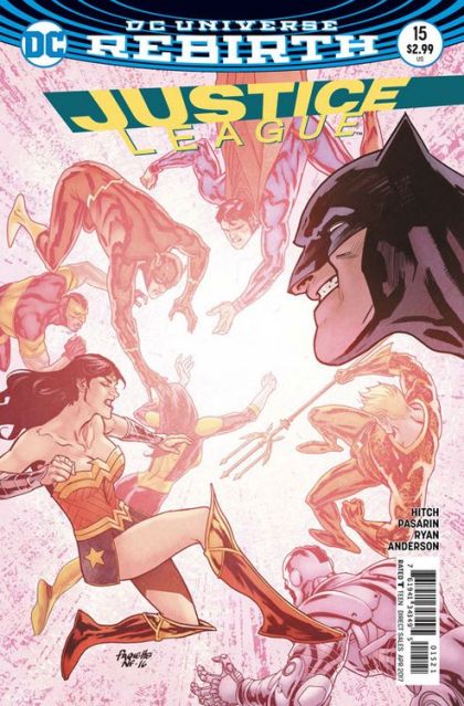 Justice League, Vol. 2 #15B (Variant Yanick Paquette Cover) Cover