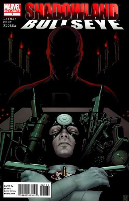 Shadowland: Bullseye #1A (John Tyler Christopher Regular) Cover