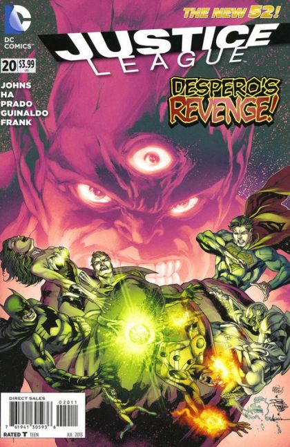 Justice League, Vol. 1 #20A (Ivan Reis Regular Cover) Cover