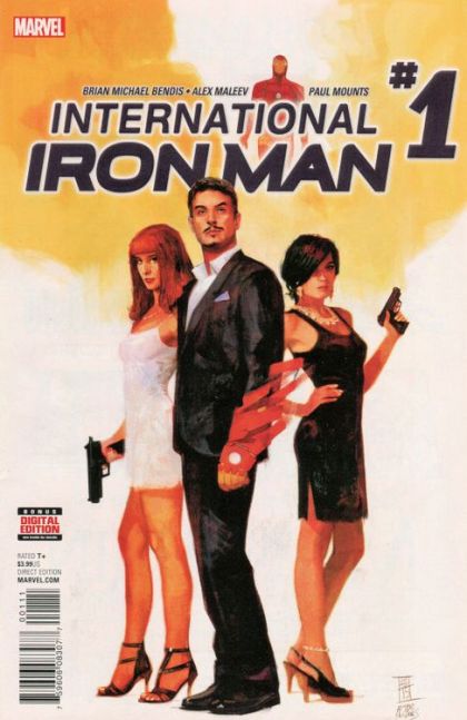 International Iron Man, Vol. 1 #1A (Alex Maleev Regular Cover) Cover