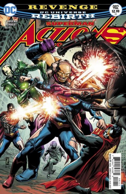 Action Comics, Vol. 3 #982A (Patrick Zircher Regular) Cover